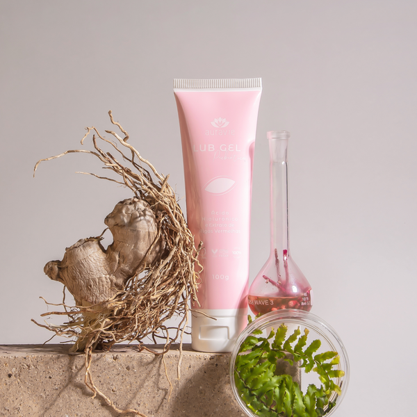Lub Gel com Prebióticos e Ácido Hialurônico - Natural e Vegano - 100g