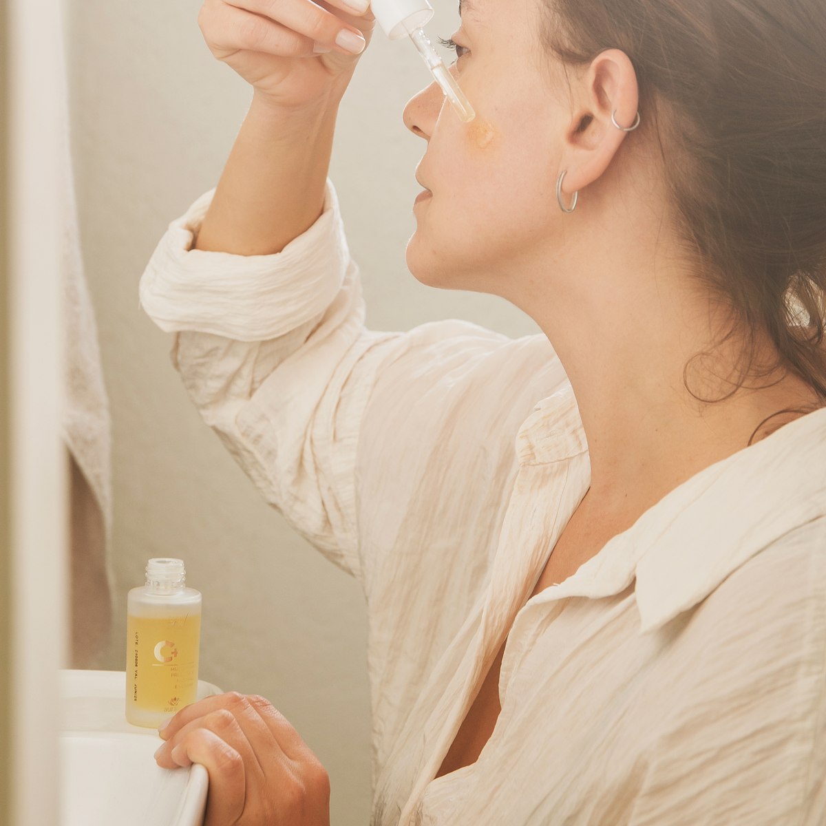 Refil Serum Facial Solução de Vitamina C 10% - Natural e Vegana - 30ml