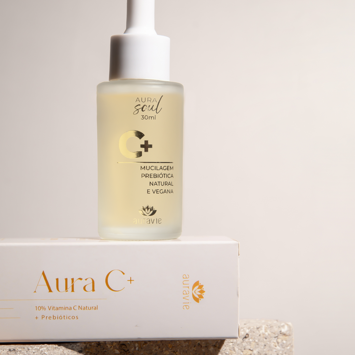 Serum Facial Solução de Vitamina C 10% - Natural e Vegana - 30ml