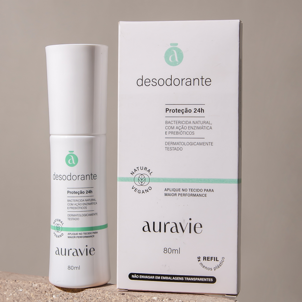 Kit Desodorante spray + 1 refil
