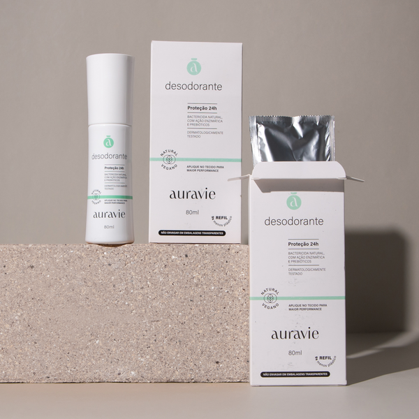 Kit Desodorante spray + 2 refis