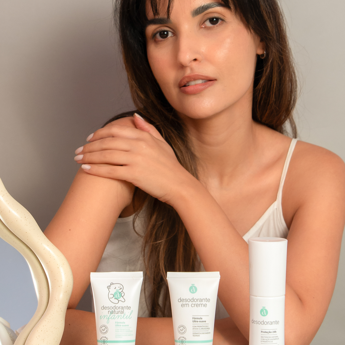 Kit Desodorante em creme adulto + desodorante infantil + desodorante spray