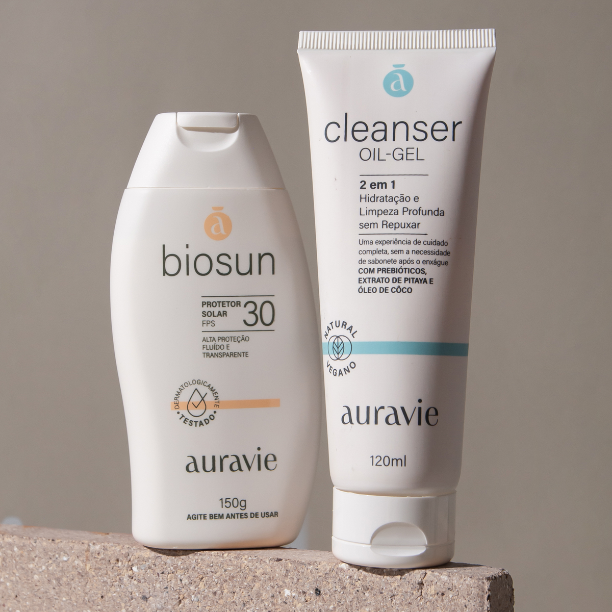 Kit Protetor Biosun + Cleanser Oil-gel