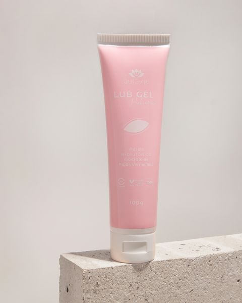 Lub Gel com Prebióticos e Ácido Hialurônico - Natural e Vegano - 100g