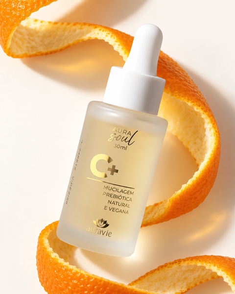 Refil Serum Facial Solução de Vitamina C 10% - Natural e Vegana - 30ml