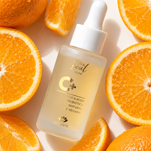 Serum Facial Solução de Vitamina C 10% - Natural e Vegana - 30ml