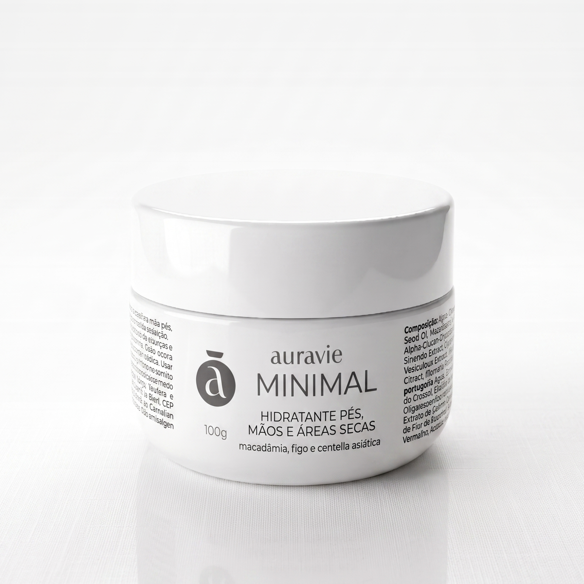 Hidratante Pés, Mãos e áreas secas Minimal - 100g