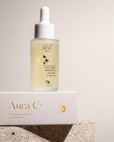 Kit Serum + Refil Serum Facial Solução de Vitamina C 10% - Natural e Vegana - 30ml