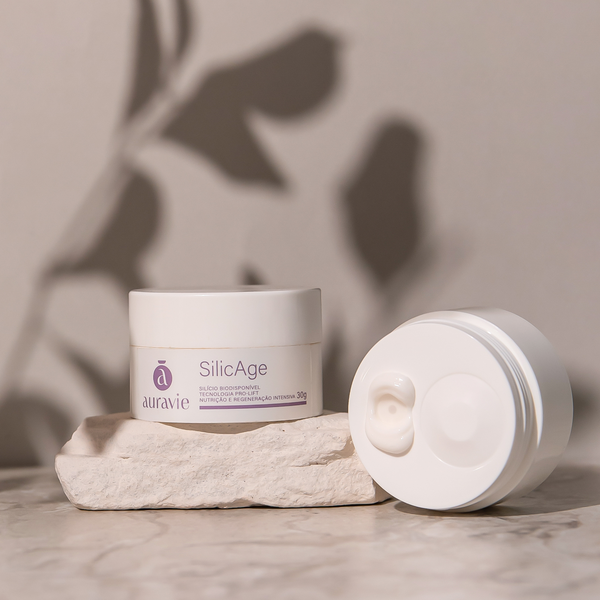 Kit Silic Age - Tratamento Silício + Menorelief - Balm fitoterápico