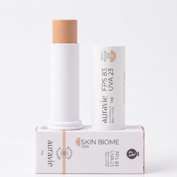 Skin Biome Stick FPS83 - Resistente a água e suor