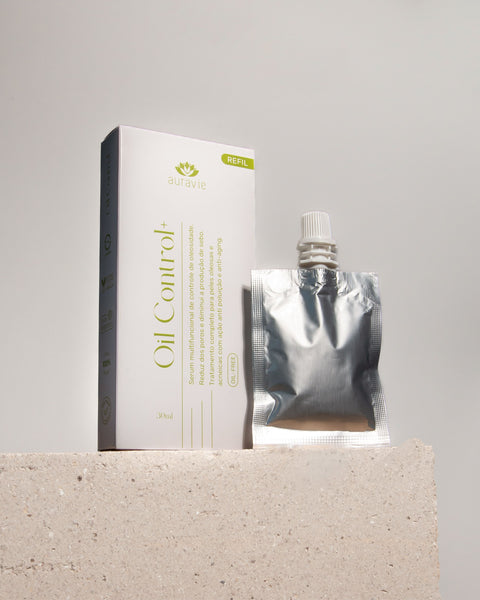 Refil Serum Facial Multifuncional: Controle Oleosidade e ação anti rugas e linhas de expressão - 30ml