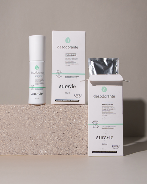 Kit Desodorante spray + 2 refis