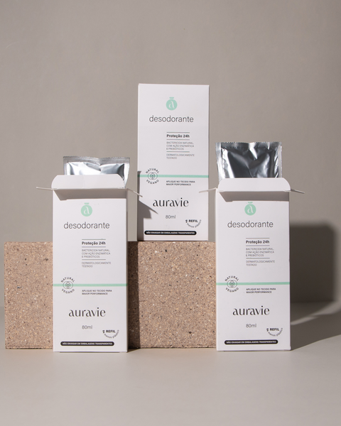 Kit 3 refis desodorante spray