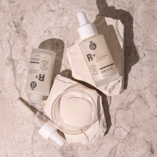 Kit Serum + Refil - Serum Facial R+ com Peptídeos de ação Retinol-like e lifting imediato - 30ml
