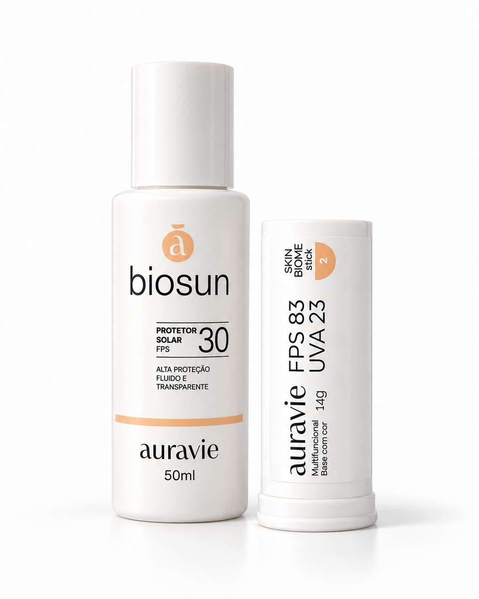 Kit Bio Sun FPS 30 + Skin Biome Stick FPS 83