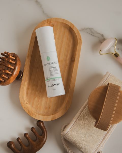 Desodorante Natural e Vegano Spray - Aura Bioma - 80 ml