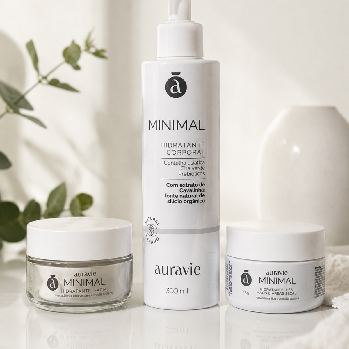 Kit Minimal – O essencial para cuidar da pele todos os dias