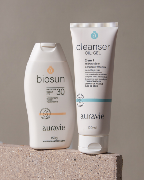 Kit Protetor Biosun + Cleanser Oil-gel