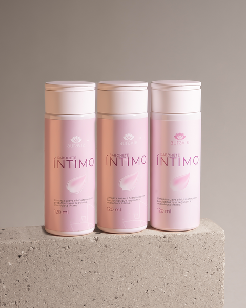 Kit 3 sabonetes íntimos