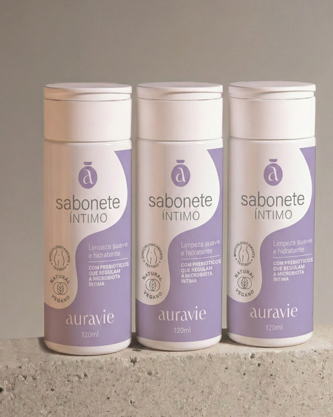 Kit 3 sabonetes íntimos