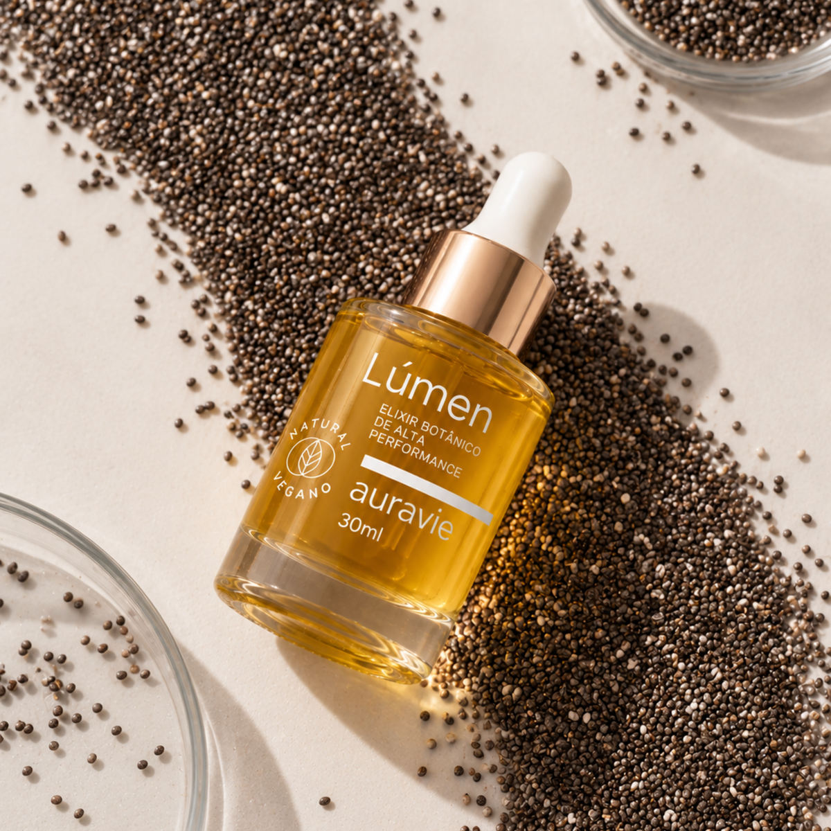 Lúmen - Elixir Botânico para Firmeza e Regeneração Facial - 30ml