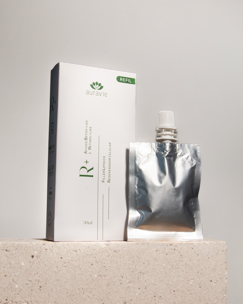 Refil Serum Facial R+ com Peptídeos de ação Retinol-like e lifting imediato - 30ml