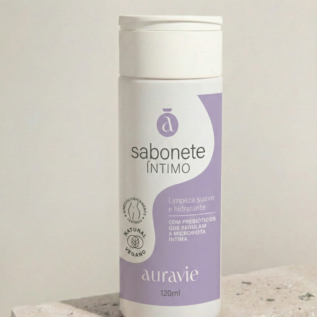 Sabonete Íntimo com Prebióticos - Vegano e Natural - 120ml