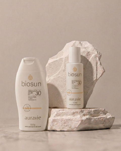 Kit Bio Sun - Protetor Solar Físico e Natural FPS 30 - 150g + 50g